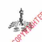 1-48507 Scat Chrysler Modern 392 Hemi Main Stroker Rotating Assembly