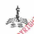 1-98007bi Scat Chrysler 340-390 Balanced Stroker Rotating Assembly