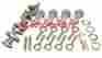10011 Eagle Rotating Assembly Mahle Flat Top Pistons 6 Rod Sb Chevy 383 2 Pc
