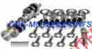 10507 Eagle Rotating Assembly Mahle Inv Dome Pistons 5.7 Rod Sb Chevy 383 1 Pc
