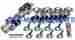 10510 Eagle Rotating Assembly Mahle Inv Dome Pistons 6 Rod Sb Chevy 383 1 Pc