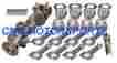 12603 Eagle Rotating Assembly Mahle Flat Top Pistons 6 Rod Sb Chevy 400