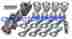 12605 Eagle Rotating Assembly Mahle Flat Top Pistons 5.7 Rod Sb Chevy 400