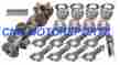 12608 Eagle Rotating Assembly Mahle Inv Dome Pistons 6 Rod Sb Chevy 400