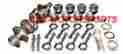 13014 Eagle Rotating Assembly Mahle Flat Top Pistons 5.7 Rod Sb Chevy 400