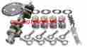 13021l Eagle Rotating Assembly Mahle Flat Top Pistons 5.7 Rod Sb Chevy 350 1 Pc