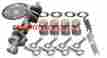 13057l Eagle Rotating Assembly Mahle Flat Top Pistons 6 Rod Sb Chevy 383 1 Pc