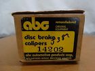14202 Abc Disc Break Calibers Remanufactured Original Equipment
