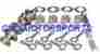18022 Eagle Specialty Products Rotating Assembly Mahle Dome Pistons 6.385 Rod Bb Chevy 489 2 Pc