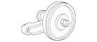 1f1z-6a312-aa Ford Mercury Genuine Crankshaft