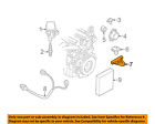 30637803 Volvo Oem Crank Sensor Bracket