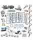 3480006650 Chevy 350 Racing Summit Pro Kit Pack Engine