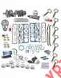 3484006650 Racing Chevy Pro Engine Summit 350 Kit Pack
