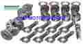 35120 Eagle Rotating Assembly Je Inv Dome Pistons 5.7 Rod Sb Chevy 383 2 Pc