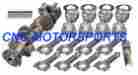 35600 Eagle Rotating Assembly Je Dome Pistons 6 Rod Sb Chevy 400