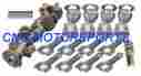 35700 Eagle Specialty Products Rotating Assembly Mahle Dome Pistons 6.385 Rod Bb Chevy 496 2 Pc