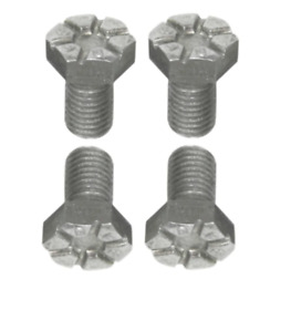 Inl10244 4 Piece Engine Crankshaft Pulley Bolt Set 1964-1979 Pontiac V8 Gto Firebird