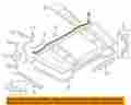 4278532973fz Audi Oem 11-12 R8 Convertible Top-front Molding