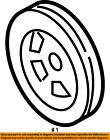 4892135aa Mopar Chrysler Harmonic Balancer
