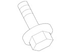 6035470 Mopar Genuine Converter Pipe Bolt