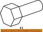 6104301aa Mopar Jeep Chrysler Oem Grand Cherokee Crank Damper Bolt