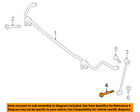 910105008037 Mercedes Oem Stabilizer Sway Link Mount Bolt