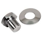 111-105-263aw 9117 Empi Chrome Vw Crankshaft Pulley Bolt Washer For Engine