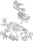 955-102-101-01 Porsche Genuine Cayenne Crankshaft