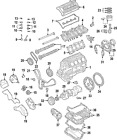 077-105-101-bh A8 Quattro Audi Genuine Crankshaft