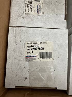 25097699 Acdelco Nos Gm Engine Crankcase Regulating Valve Gmc Chevrolet 1985-2002 6.5l