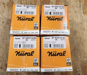 87-524114-00 Ae Nural New Set Of Pistons W Rings Mg Midget Sprite 1275 9.75 To 1 060 Oversize