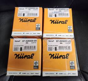 87-526600-00 Ae Nural New Set Of Pistons W Rings Mg Midget 1275 To 1380 Conversion 73.5 Mm