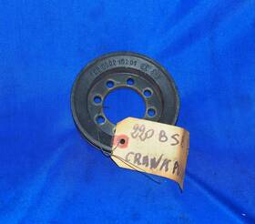 Alfa Romeo 106000210201 2600 Spider Touring Engine Crankshaft Pulley Oem