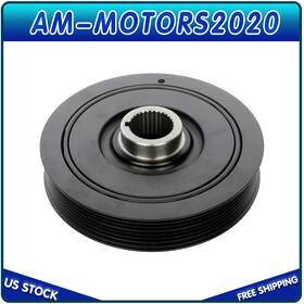 Am10704701m Am-motors2020 For 2002-2006 Acura Rsx 2.0l Honda Cr-v 2.4l Harmonic Balancer Crankshaft Pulley