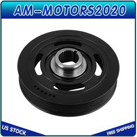 Am18457201m Am-motors2020 Harmonic Balancer Assembly For Honda Accord 2007-2006 Element 2011-2007