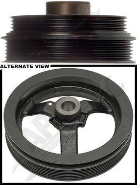 605270 Apdty Harmonic Balancer Crank Pulley Dampener Assembly