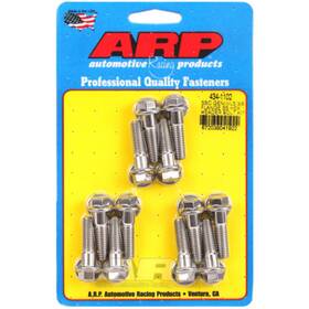 Tlx-arp434-1102-cl360a70 Arp Head Bolt Kit Stainless Steel 6pt Sbc/geniii 3/8 Flange