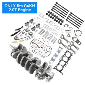 22311-2g600 Artudatech G4kh 2.0t Engine Rebuild Kit With Crankshaft Con Rods Timing Fit Hyundai Kia