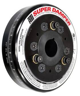 Ati917781 Ati Performance Products For Damper - 6.325in Steel Chevy Sb / 90 Deg V6 409 Pont 4cyl 3