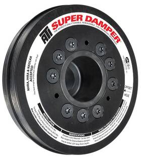 Ati918251 Ati Performance Products For Damper - 6.78in Alum 2 4 Grv Mitsubishi Eclipse 4g63