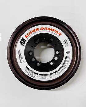 Ati918485s Ati Performance Products Super Damper 918485s Shell 10 Rib 10% Overdrive For Hellcat 6.2l Hemi