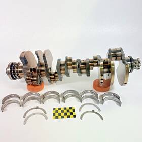 07l-105-021-af Audi 07 10 S8 D3 5.2 V10 Oem Crankshaft With Main And Rod Bearings 5.2l Buh Buj