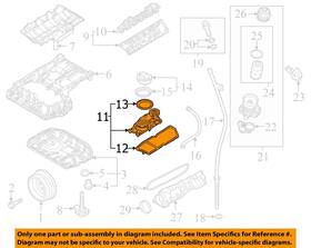 0p2103464d Audi Oem 21-25 Rs7 Sportback Enginetransaxle Engine Parts-separator