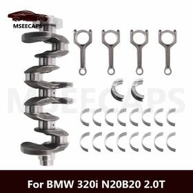 4a0hp7 Autocamparts Engine Crankshaft With Connecting Rods Bearing Kit For Bmw N20 320i 328i 528i 2.0l