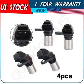 Adp82534101s Autodayplus 4x Engine Crank Shaft Crankshaft Position Sensor For Volvo S40 T5 Sedan 4-door