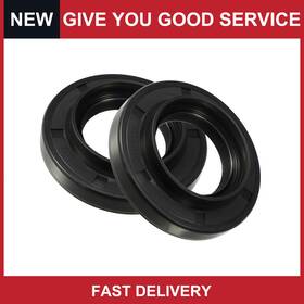 90311-46001 Automall Tech 9031135064/90311-46001 2 Pcs Engine Crankshaft Oil Seal No.9031135064 For Lexus Gs300 1993-2005 Black
