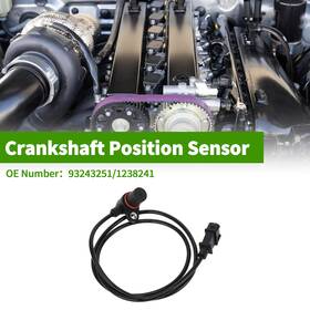 93243251 Automall Tech 93243251/1238241 Crankshaft Position Sensor For Opel Zafira B 2005-2010 No.93243251/1238241 1 Pc