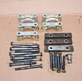 Ue751520 Bentley Oem Engine Crankshaft Caps Mounts Holders From 1993 Brooklands 6.75