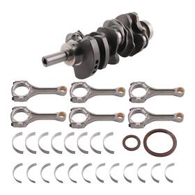Xnr862 Bfo Engine Rebuild Crankshaft Rods With Bearing Kit For Hyundai Santa Fe Kia G6dh 3.3l