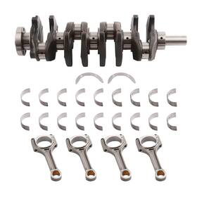 Y8bia4 Bfo Engine Crankshaft And 4x Conrods Bearings Kit For Hyundai Kia G4kh 2.0l